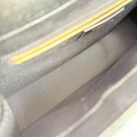 Saint Laurent Medium Envelope Bag in Quilted Grain de Poudre Leather